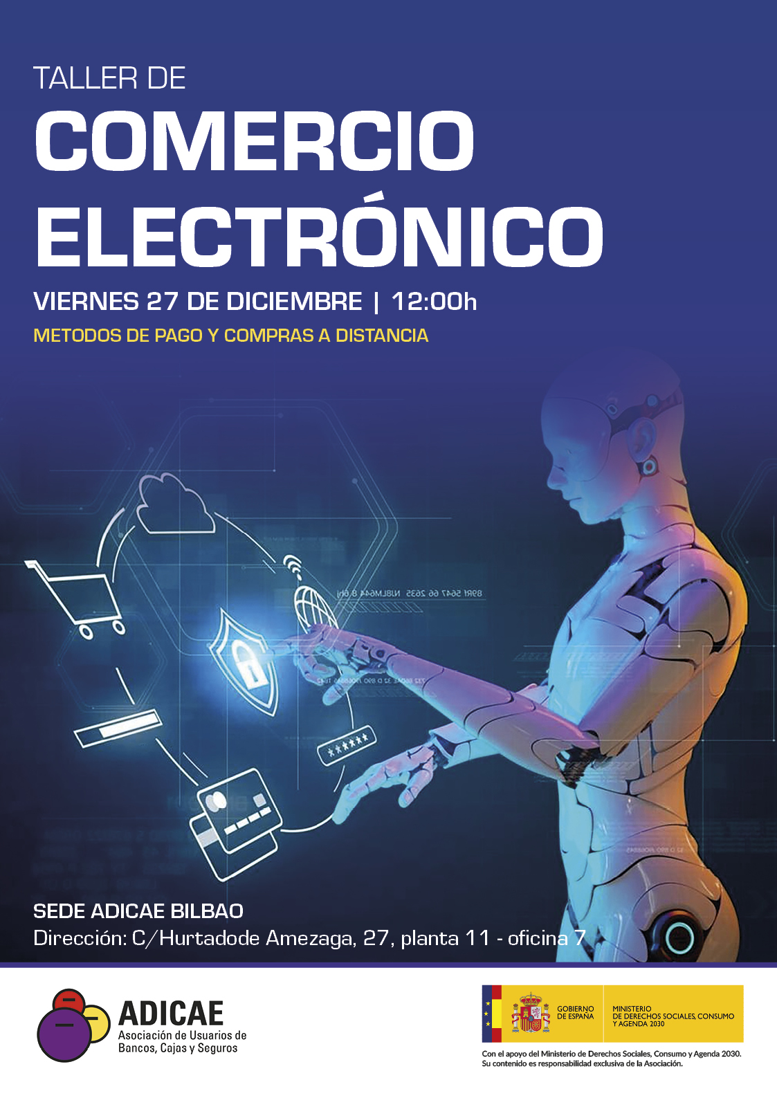 Taller comercio electrónico en Bilbao